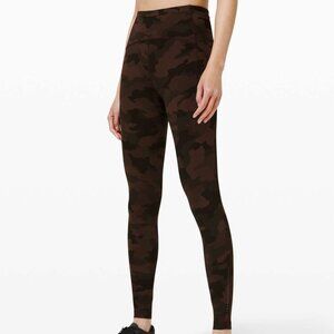 Lululemon Swift Speed High-Rise Tight - Heritage 365 Camo Brown Earth Multi